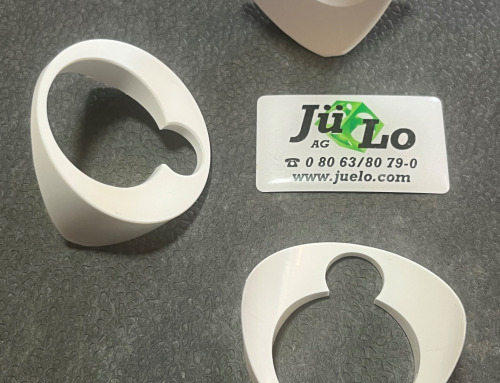 Sattelscheibe aus PVC-Weiss Ø 48mm